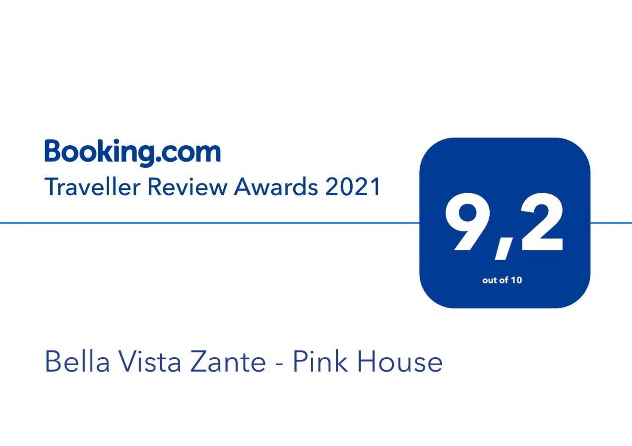 Bella Vista Zante - Pink House Apartment Skinária Exterior foto